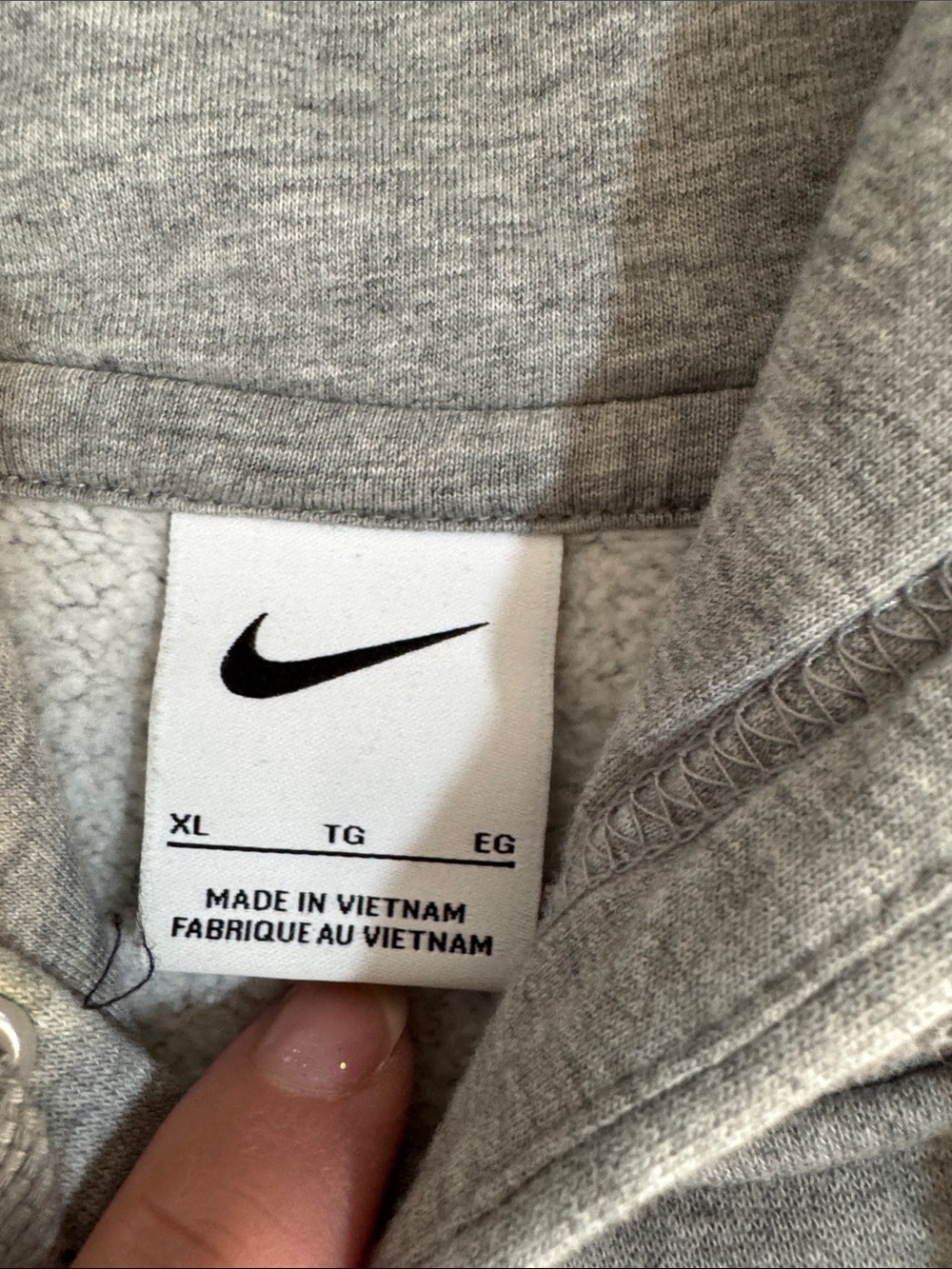 Nike Gray Hoodie with Blue Denver Broncos Logo Sz XL - Picture 3 of 11